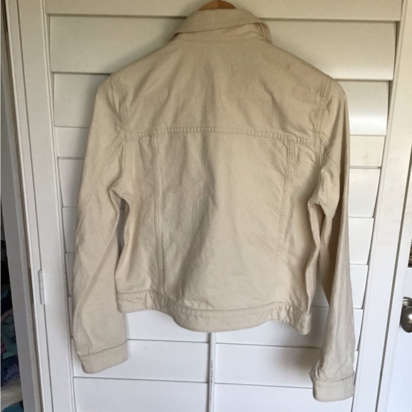 New Anthropologie Embroidered Heart denim jacket - Picture 4 of 9